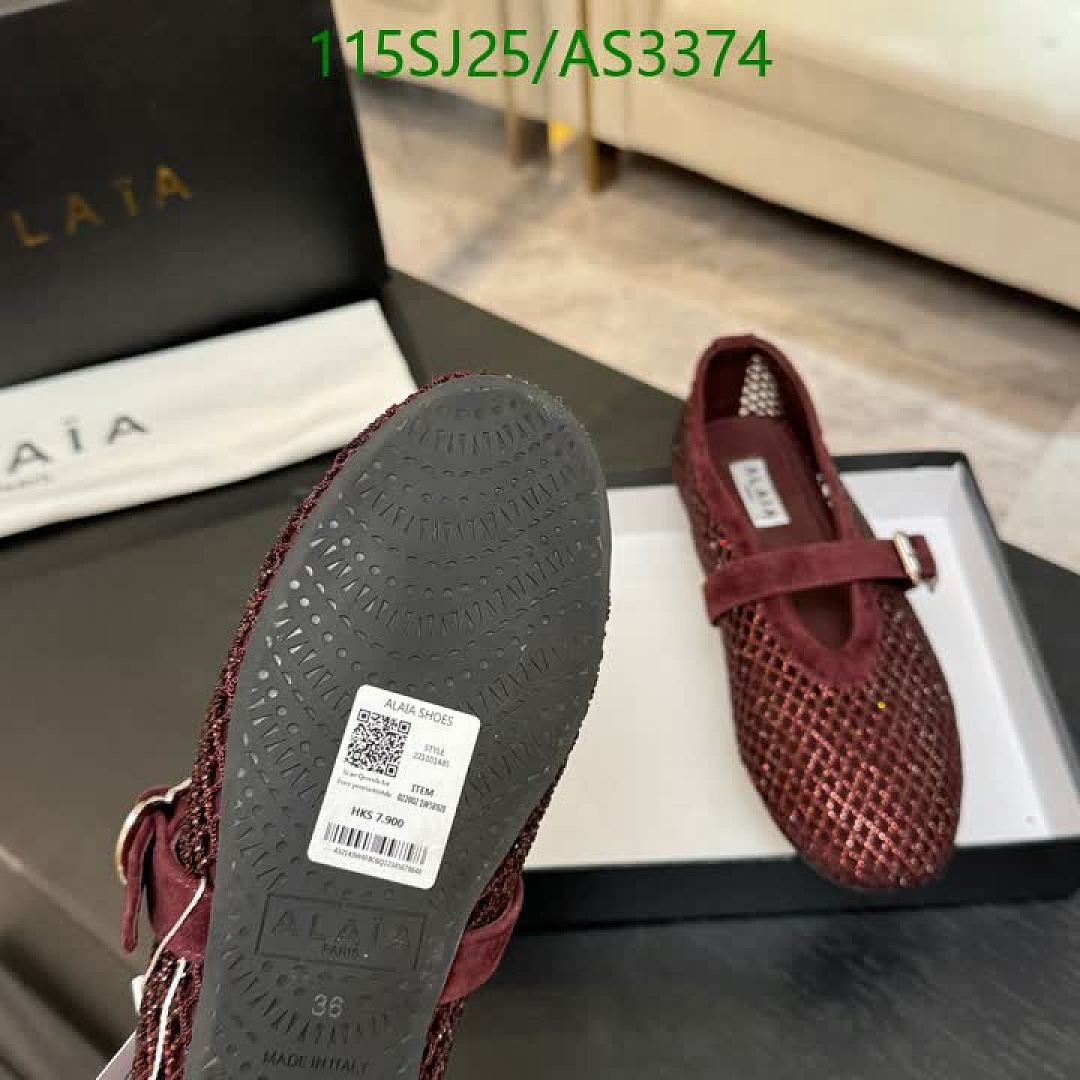 Alaia-Women Shoes Code: AS3374 $: 115USD