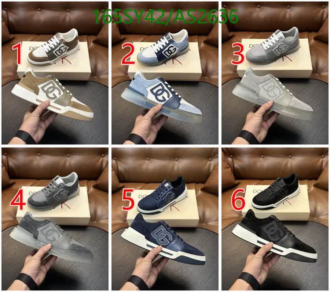 D&G-Men shoes Code: AS2636 $: 165USD