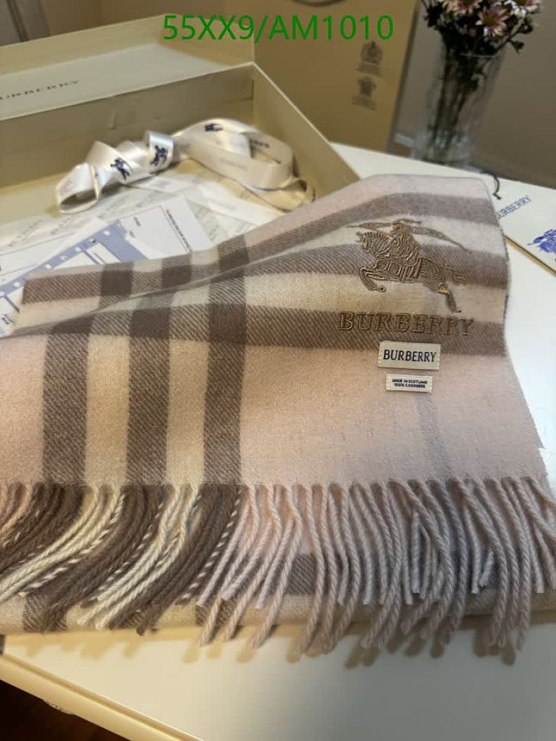 Burberry-Scarves Code: AM1010 $: 55USD