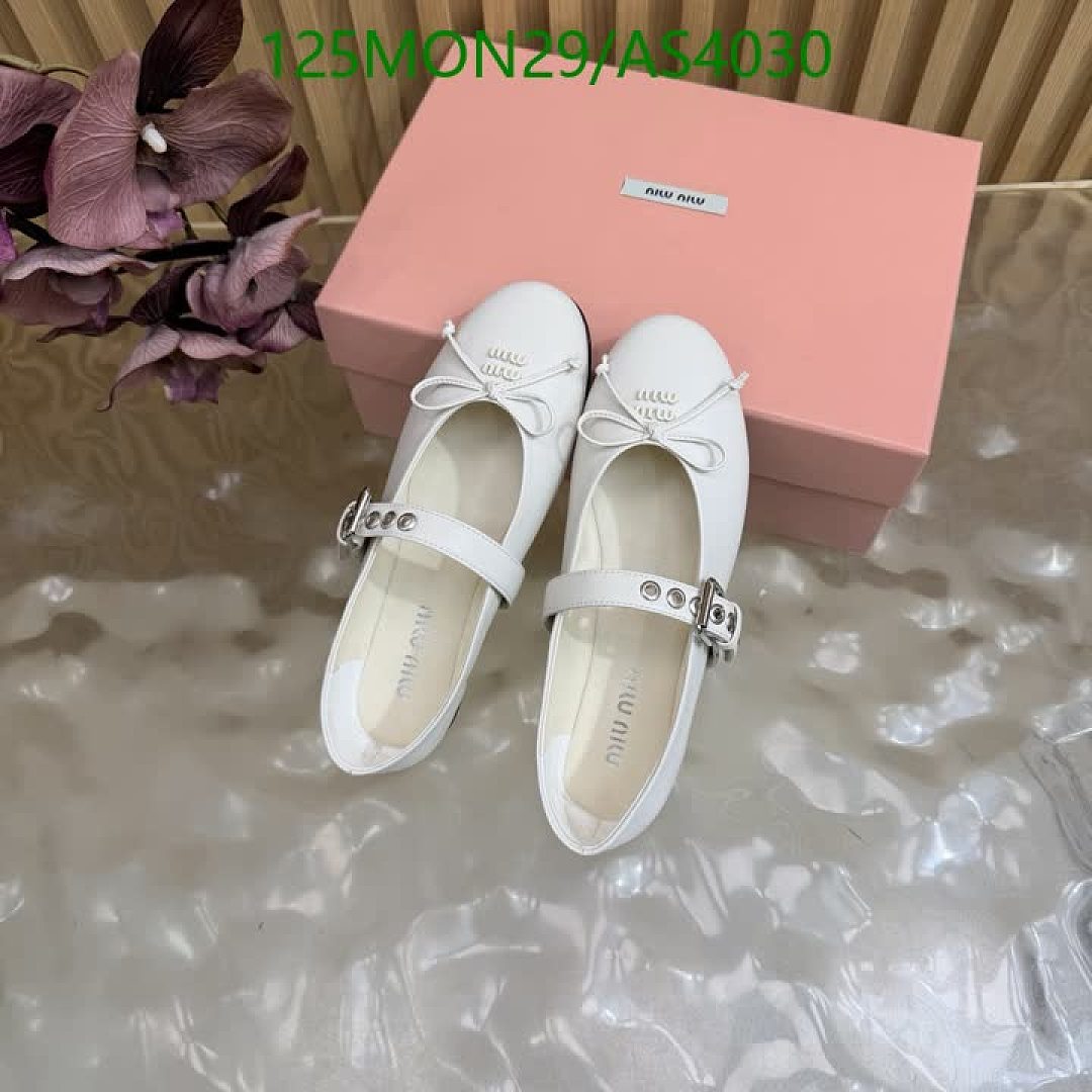 Miu Miu-Women Shoes Code: AS4030 $: 125USD