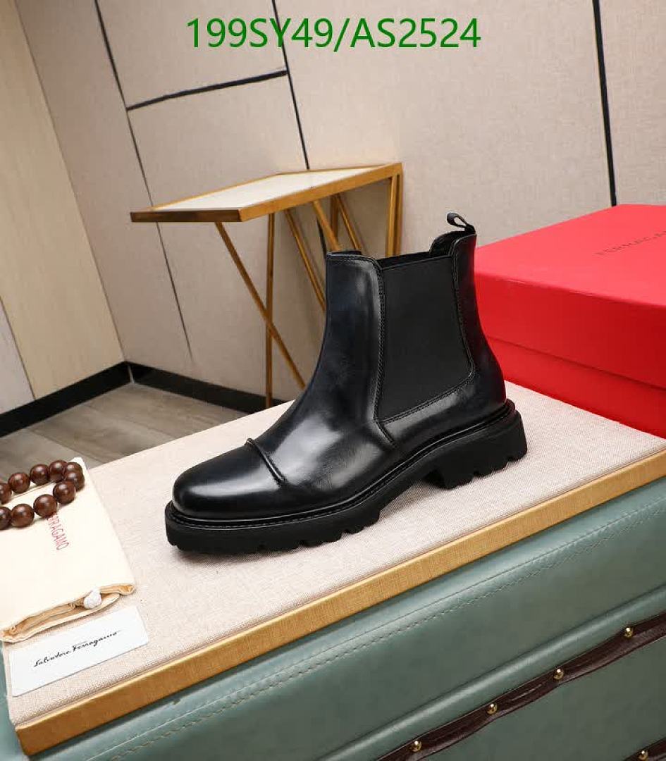Ferragamo-Men shoes Code: AS2524 $: 199USD