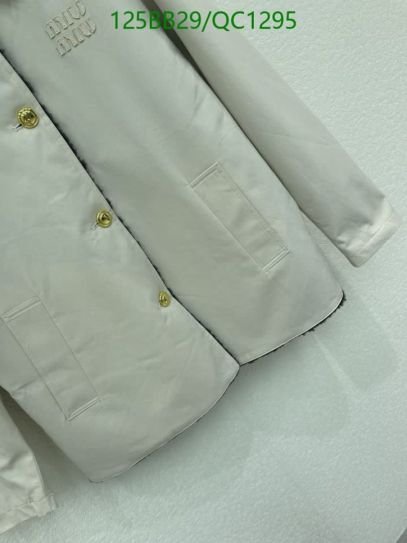 Miu Miu-Clothing Code: QC1295 $: 125USD