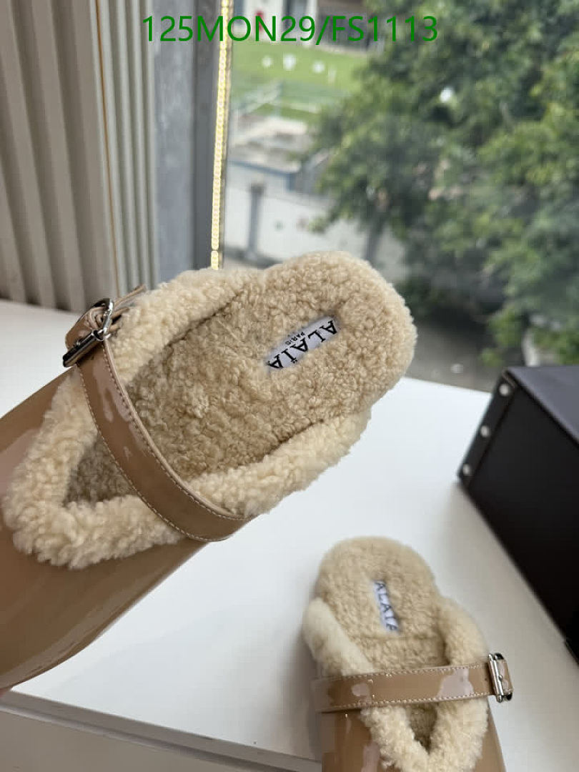 Alaia-Women Shoes Code: FS1113 $: 125USD