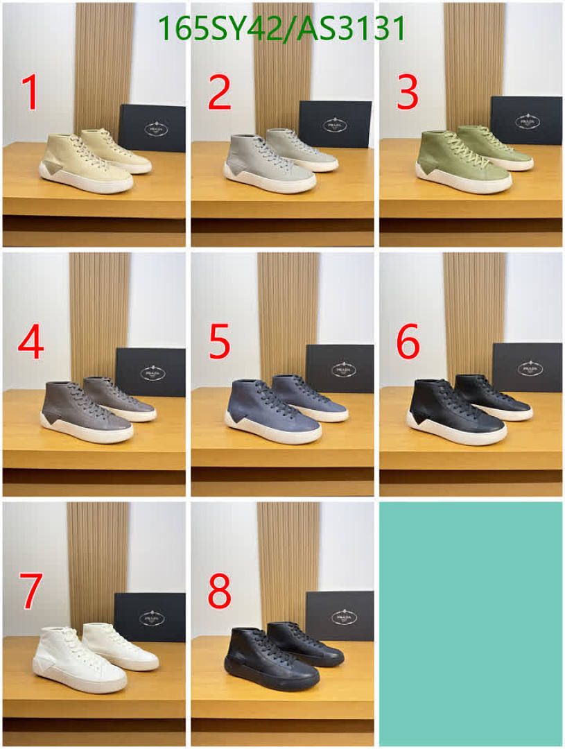 Prada-Men shoes Code: AS3131 $: 165USD
