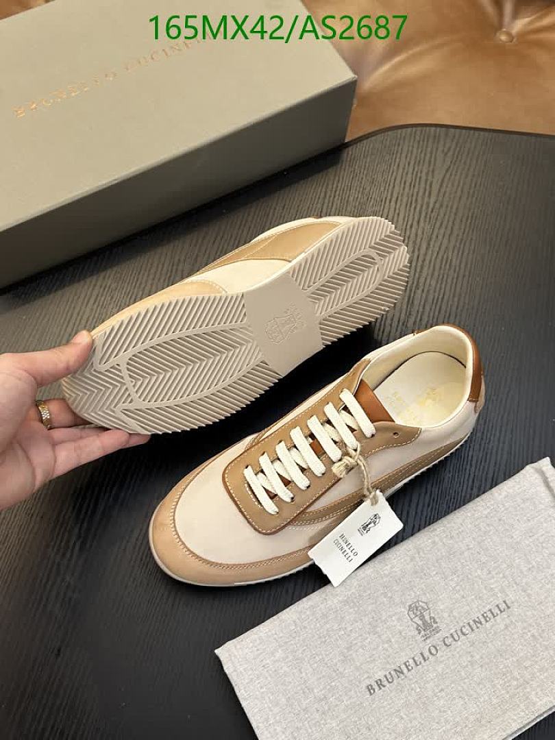 Brunello Cucinelli-Men shoes Code: AS2687 $: 165USD