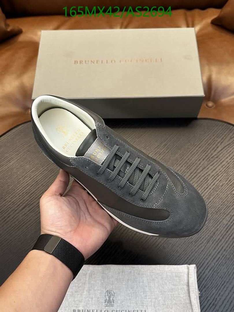 Brunello Cucinelli-Men shoes Code: AS2694 $: 165USD