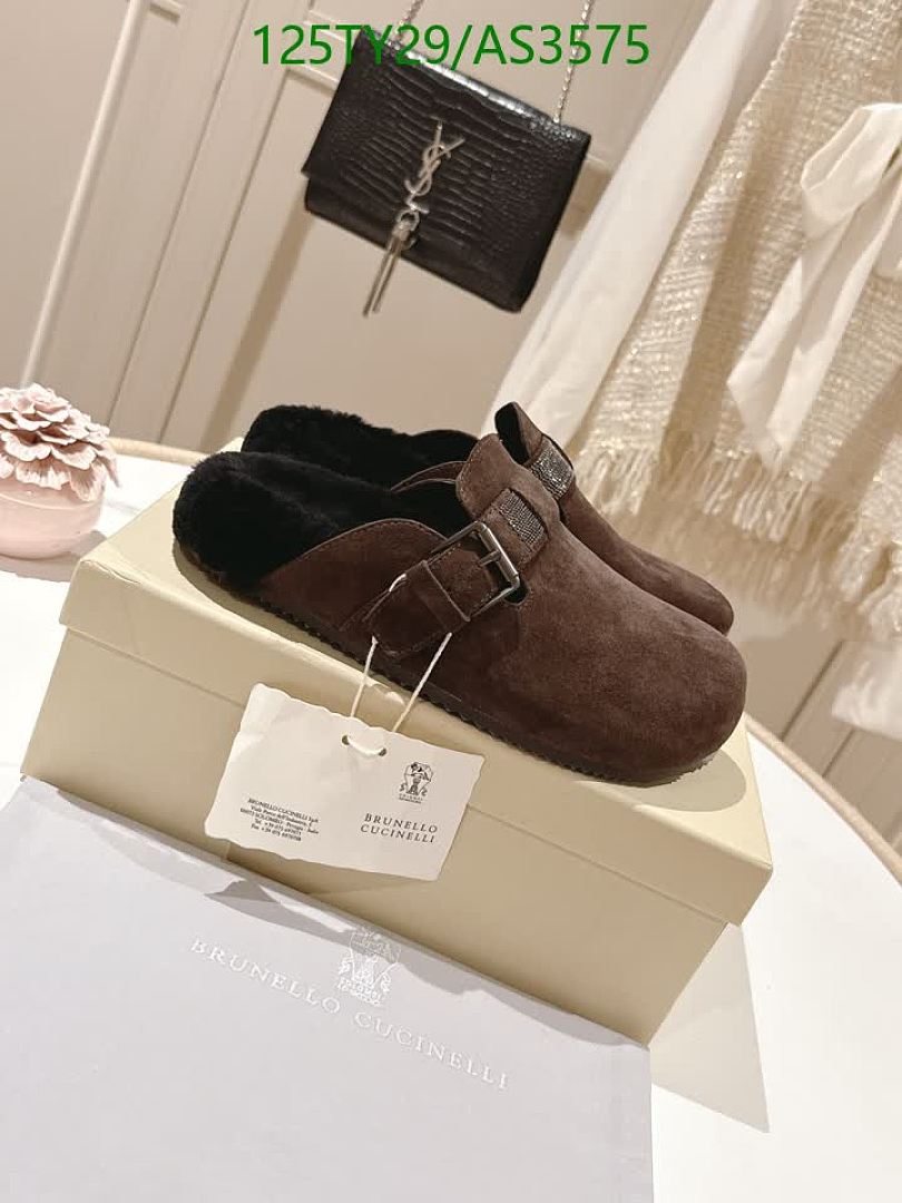 Brunello Cucinelli-Women Shoes Code: AS3575 $: 125USD