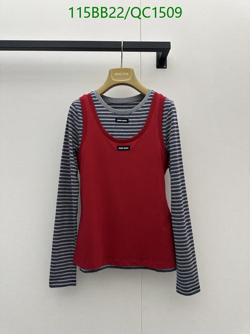 Miu Miu-Clothing Code: QC1509 $: 115USD