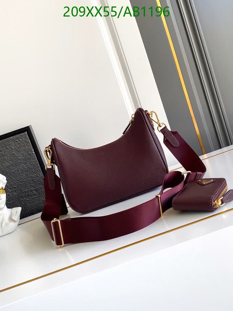 Prada-BagsMirror Quality Code: AB1196 $: 209USD