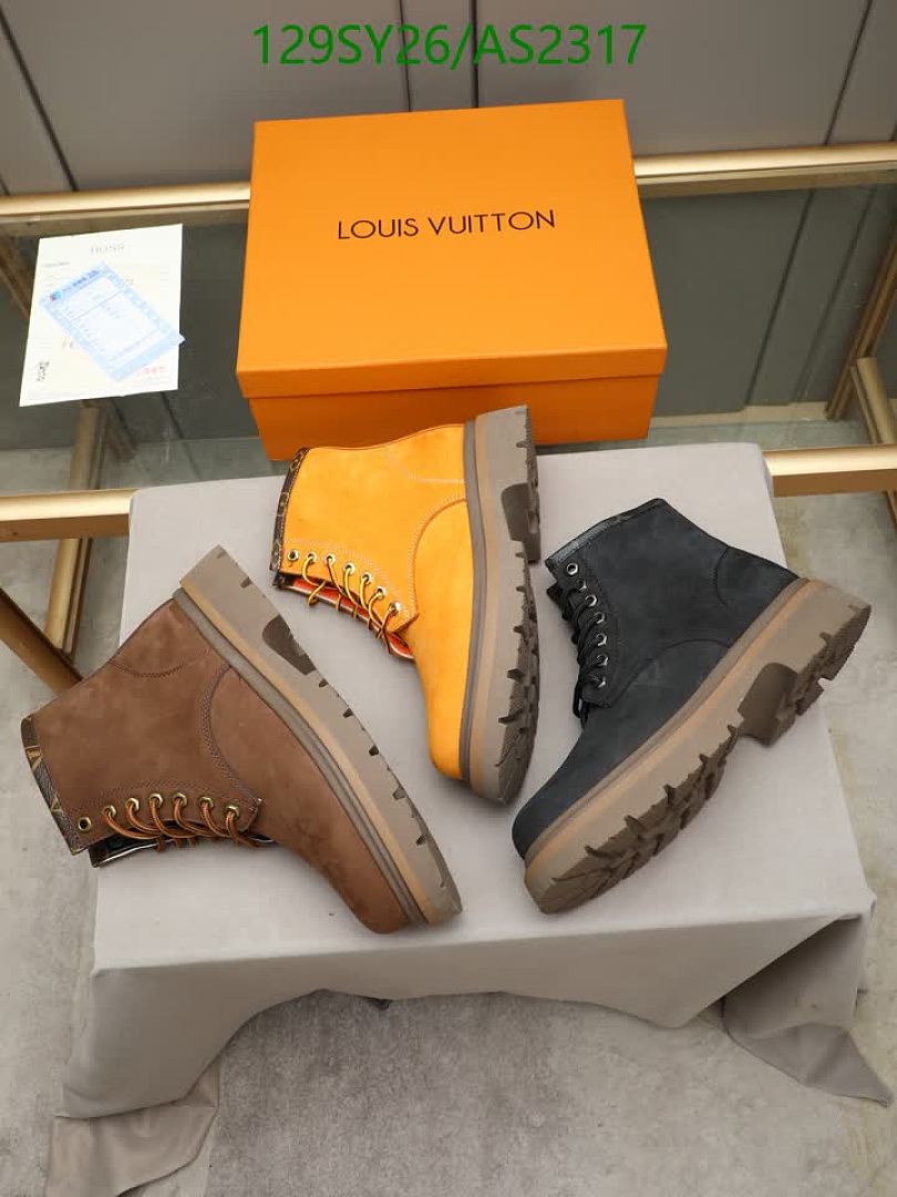 LV-Men shoes Code: AS2317 $: 129USD