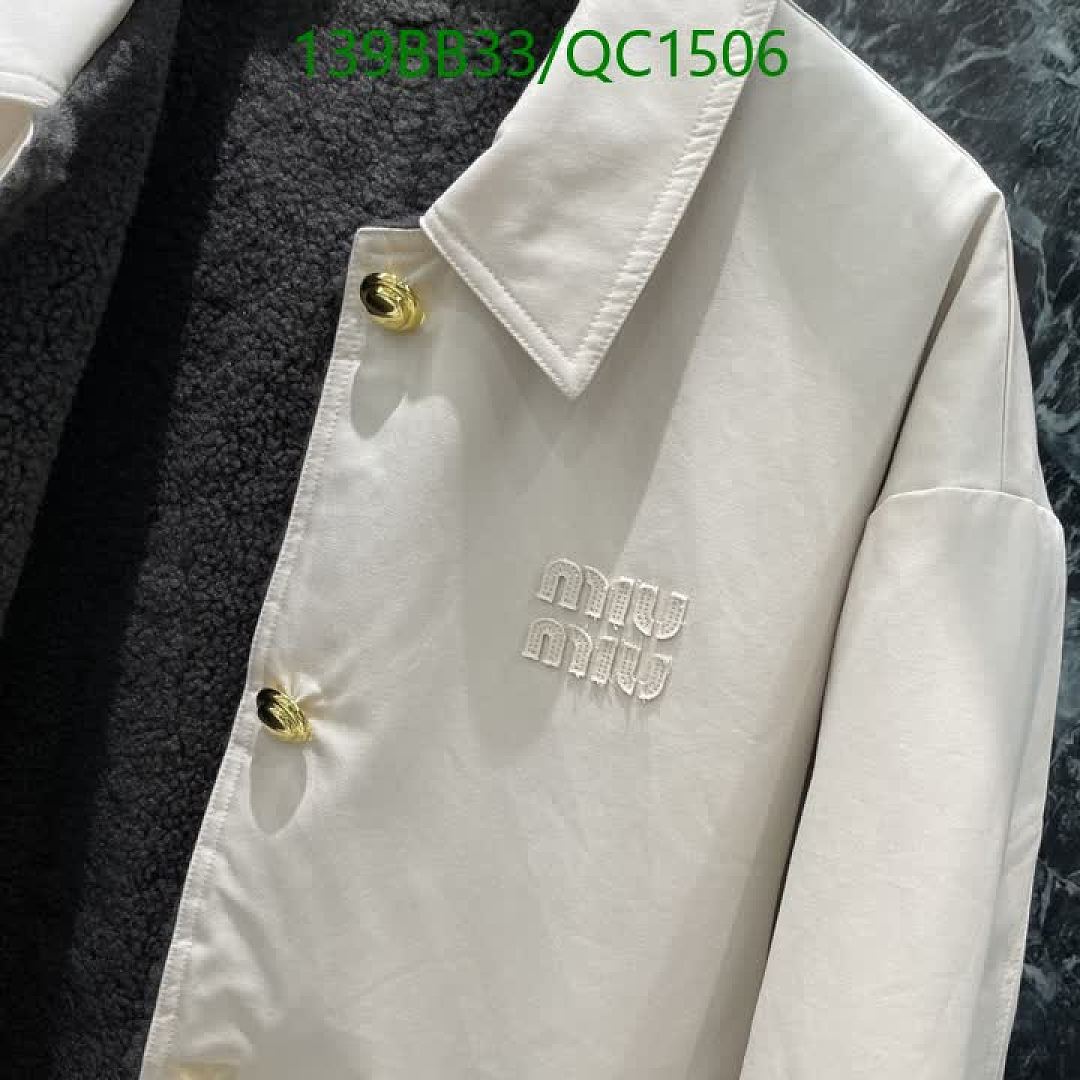 Miu Miu-Clothing Code: QC1506 $: 139USD