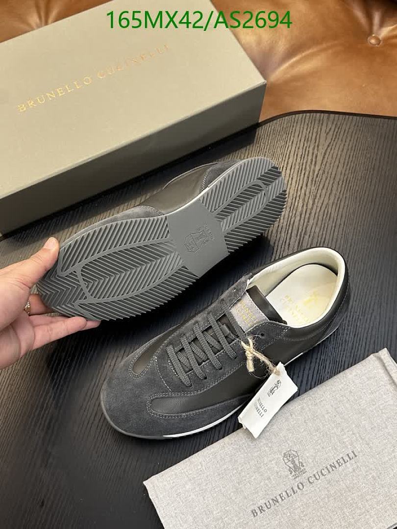 Brunello Cucinelli-Men shoes Code: AS2694 $: 165USD