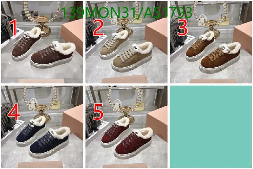 Miu Miu-Women Shoes Code: AS1793 $: 139USD