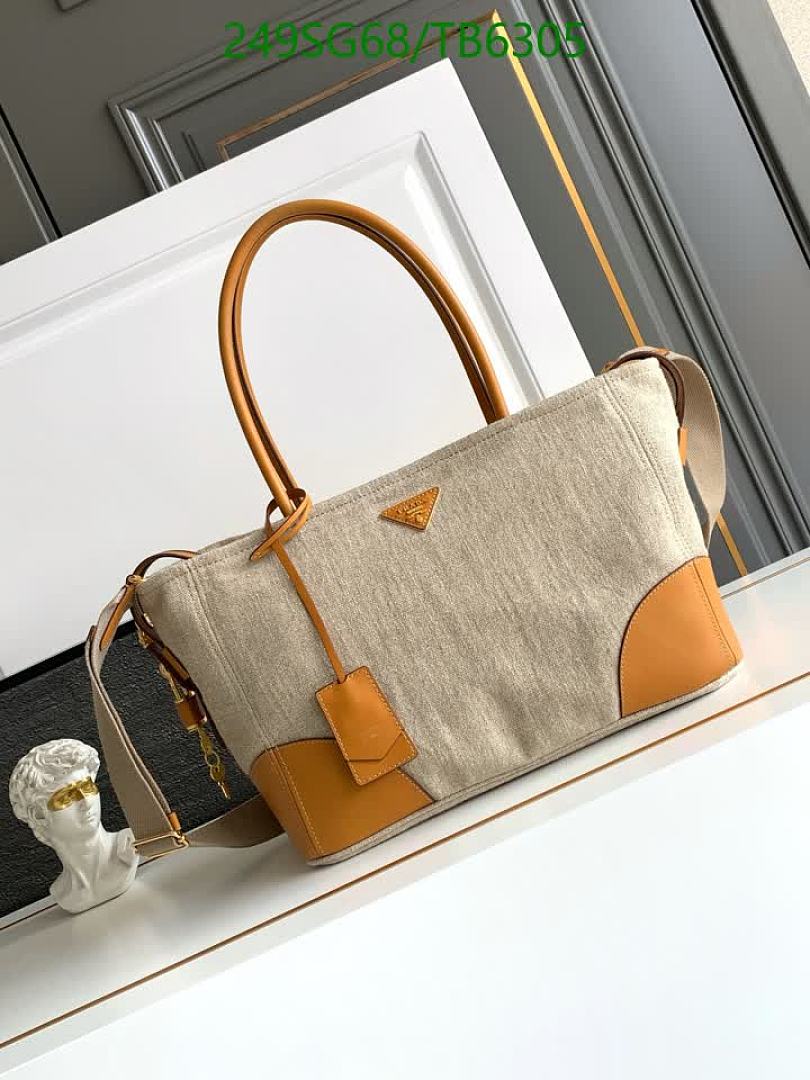 Prada-Bags-Mirror Quality Code: TB6305 $: 249USD