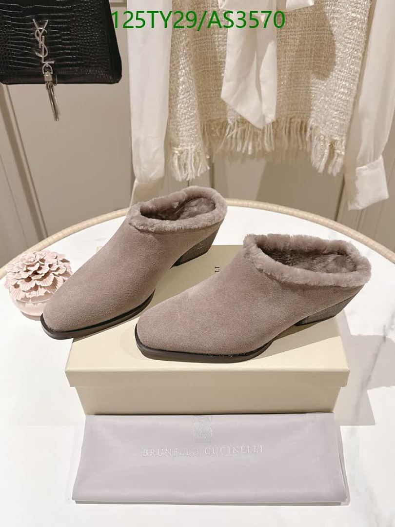 Brunello Cucinelli-Women Shoes Code: AS3570 $: 125USD