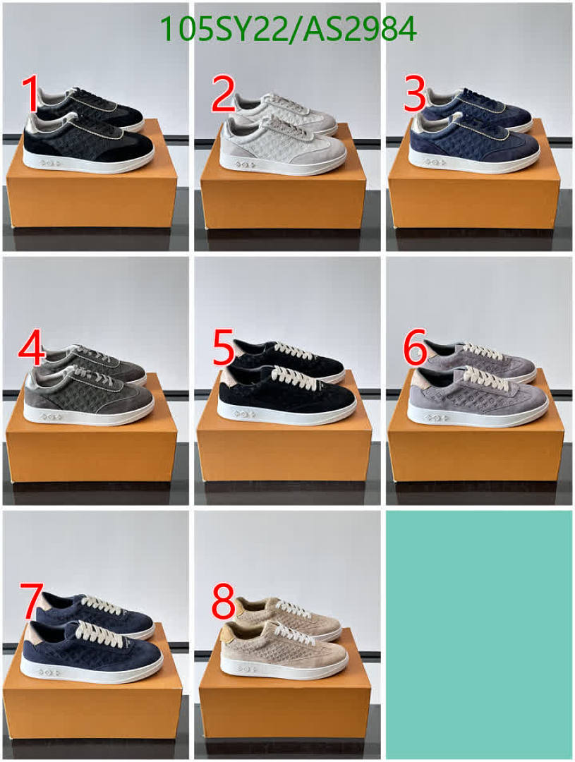 LV-Men shoes Code: AS2984 $: 105USD