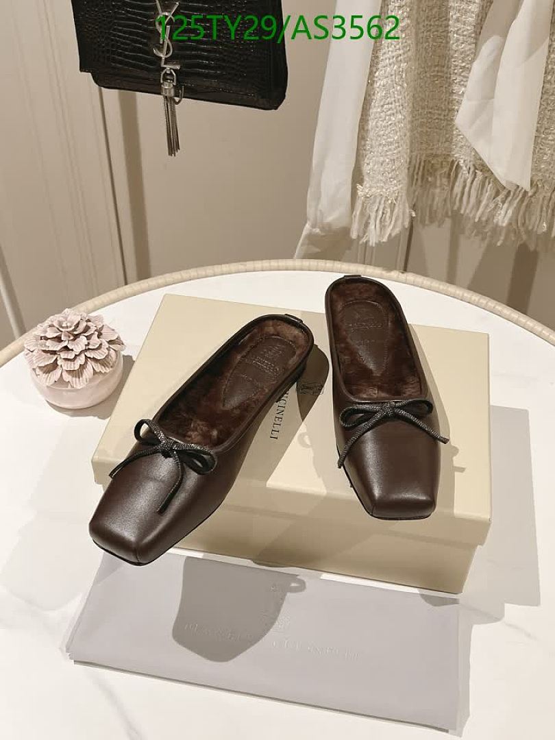 Brunello Cucinelli-Women Shoes Code: AS3562 $: 125USD