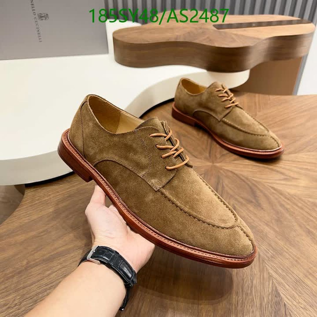 Brunello Cucinelli-Men shoes Code: AS2487 $: 185USD