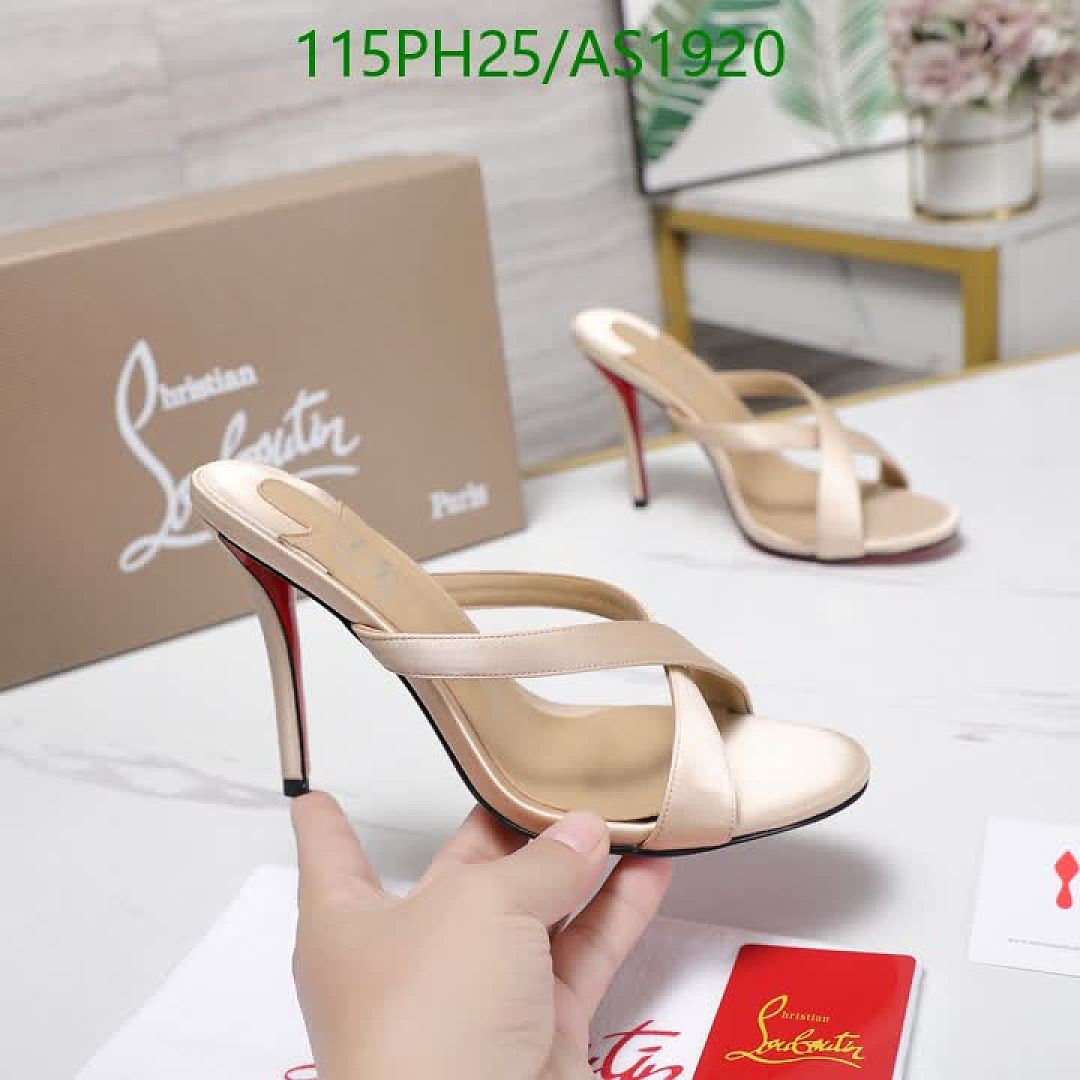 Christian Louboutin-Women Shoes Code: AS1920 $: 115USD