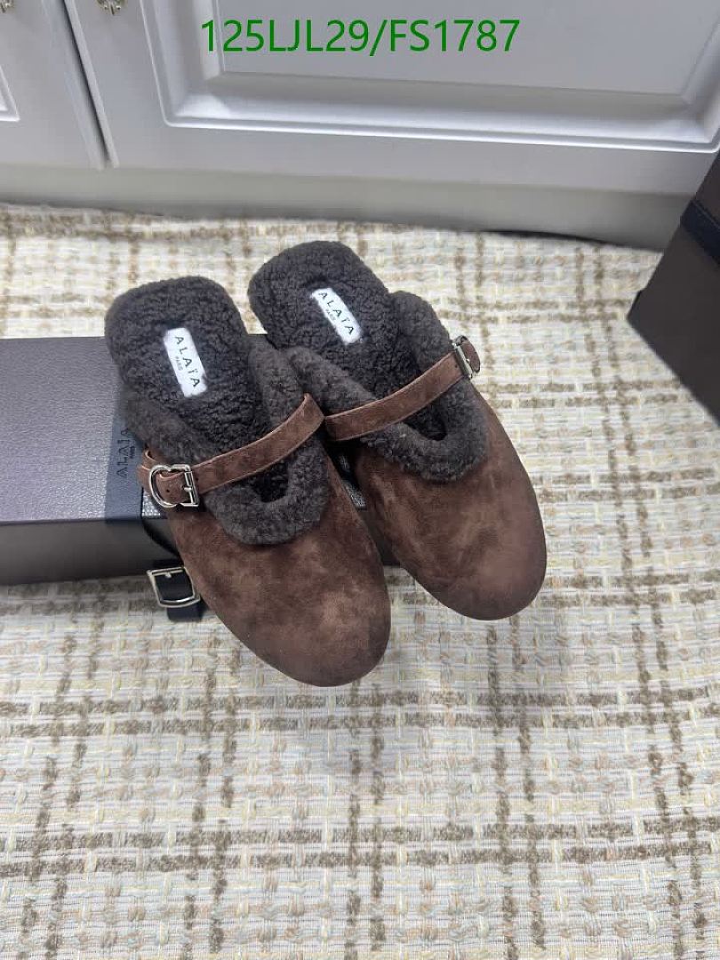 Alaia-Women Shoes Code: FS1787 $: 125USD