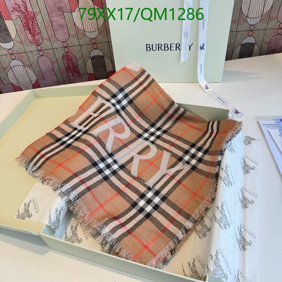 Burberry-Scarves Code: QM1286 $: 79USD
