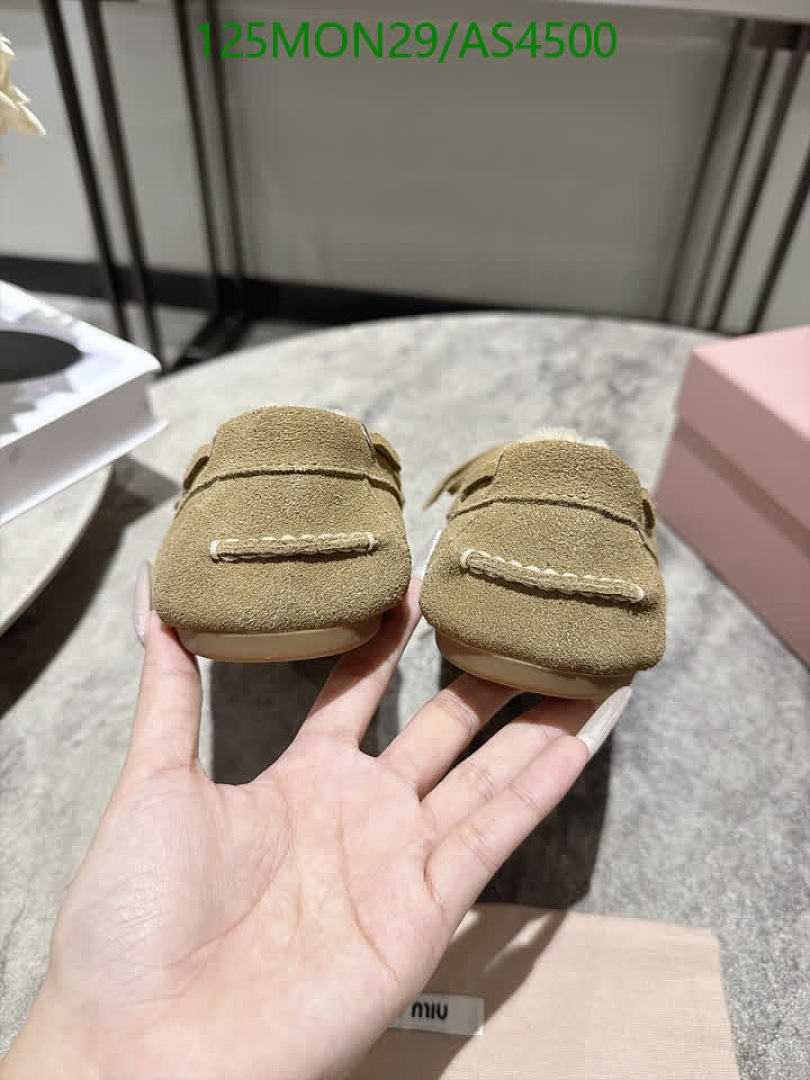 Miu Miu-Women Shoes Code: AS4500 $: 125USD
