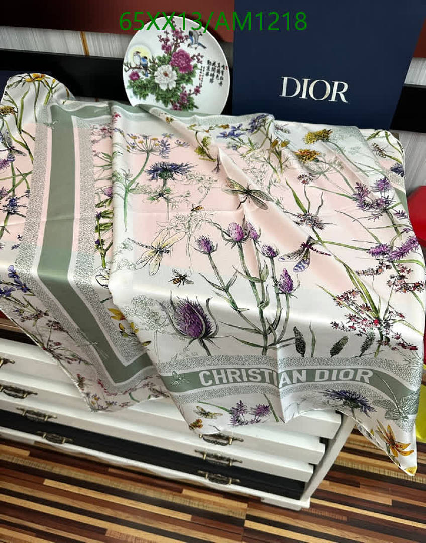 Dior-Scarves Code: AM1218 $: 65USD