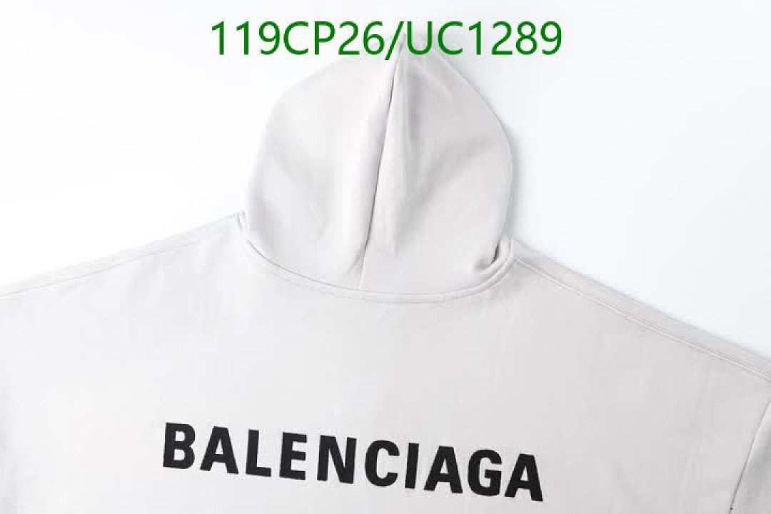 Balenciaga-Clothing Code: UC1289 $: 119USD