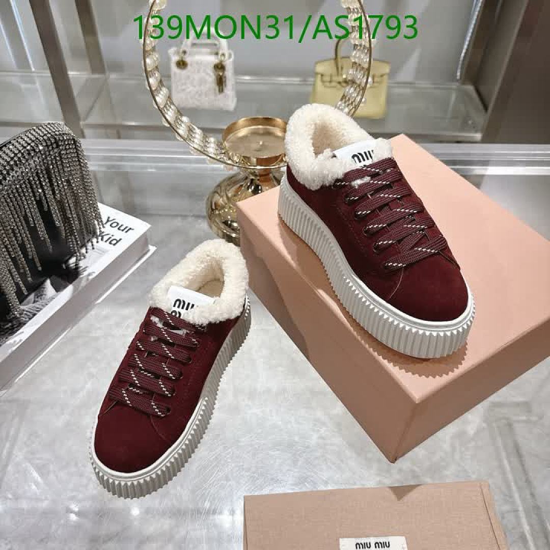 Miu Miu-Women Shoes Code: AS1793 $: 139USD