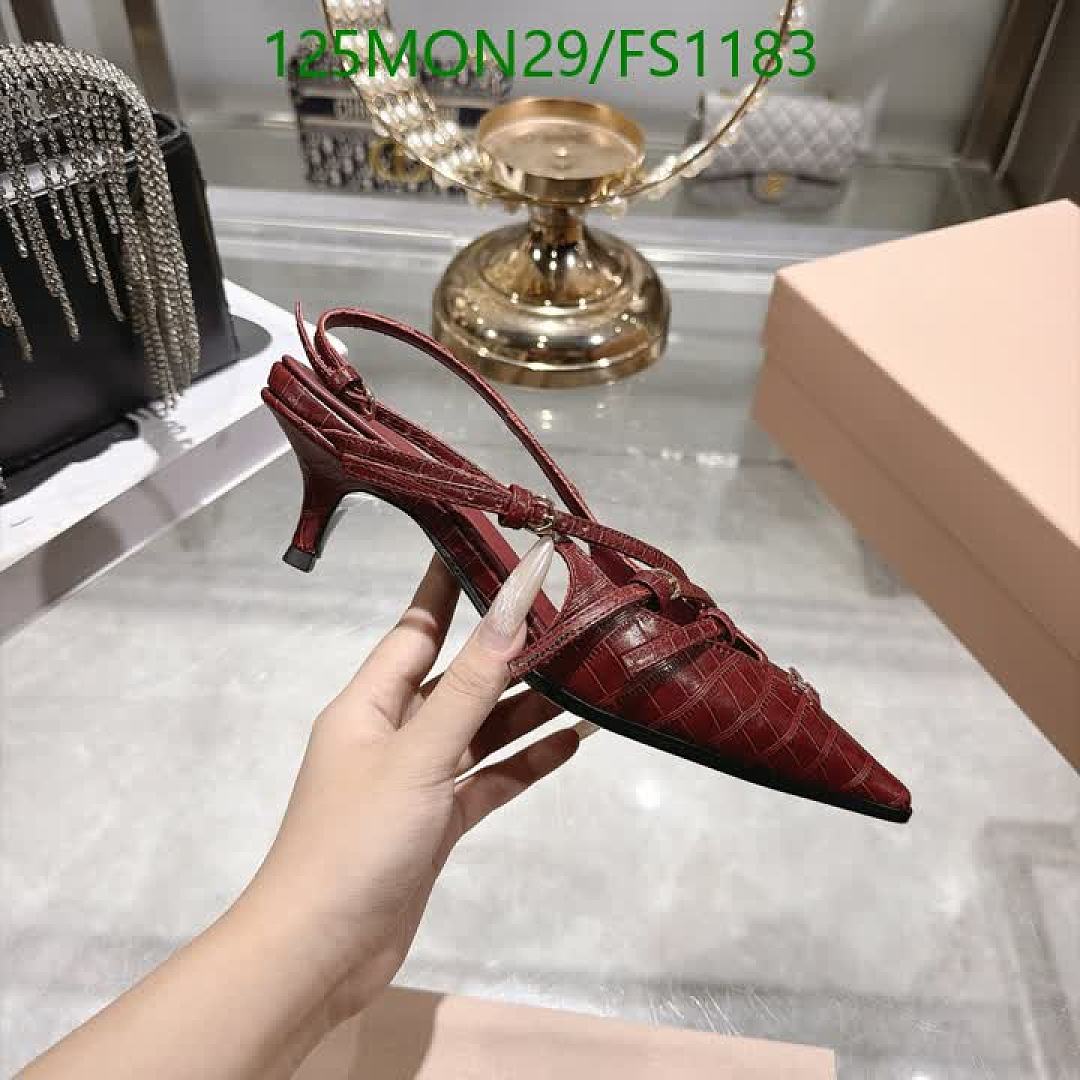 Miu Miu-Women Shoes Code: FS1183 $: 125USD
