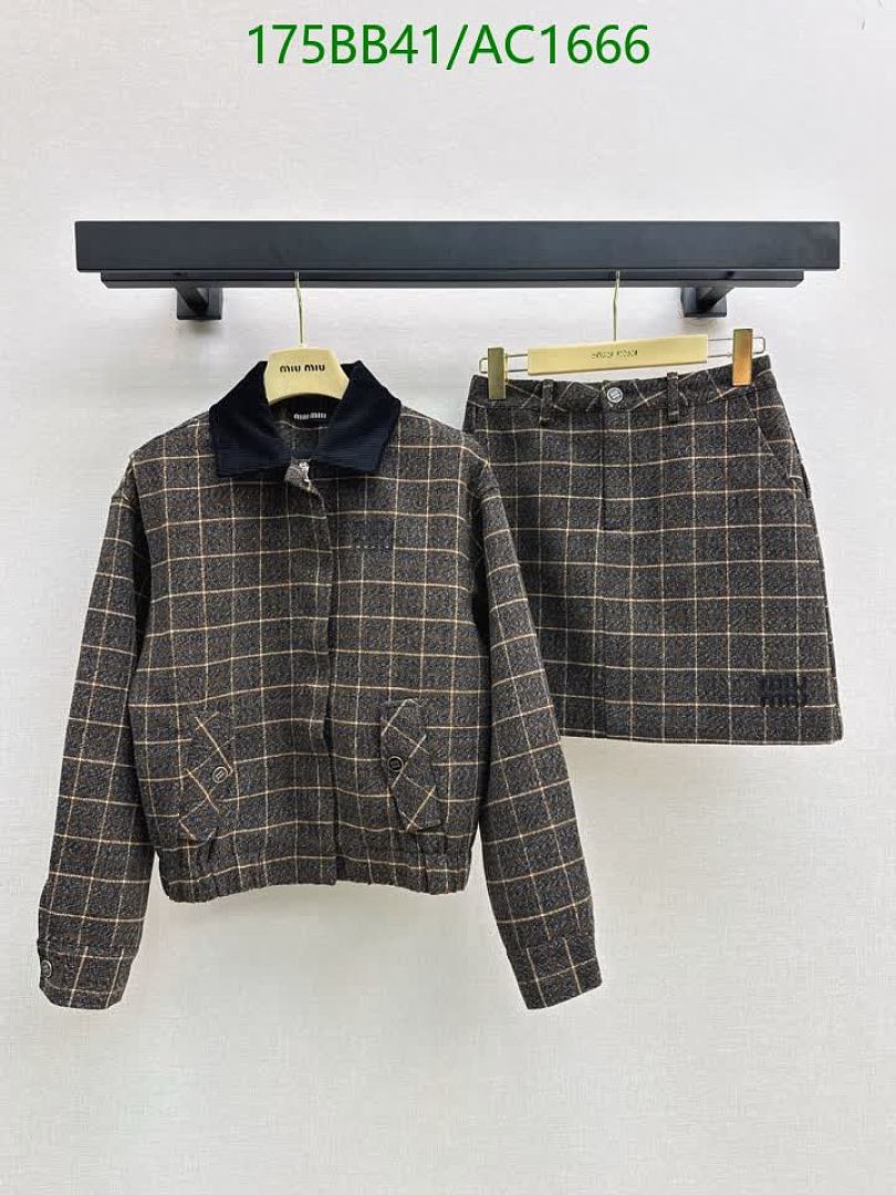 Miu Miu-Clothing Code: AC1666 $: 175USD