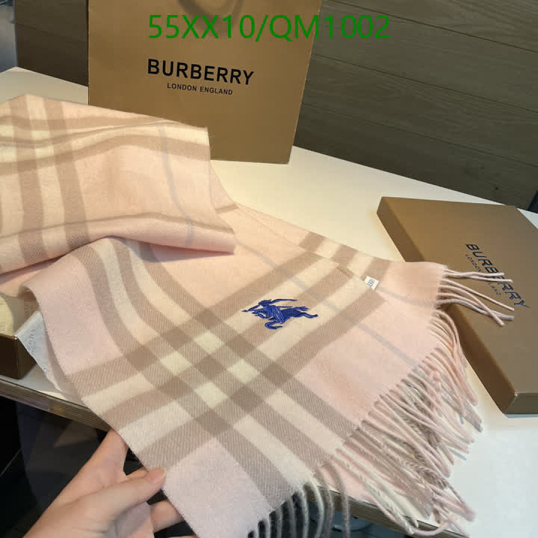 Burberry-Scarves Code: QM1002 $: 55USD