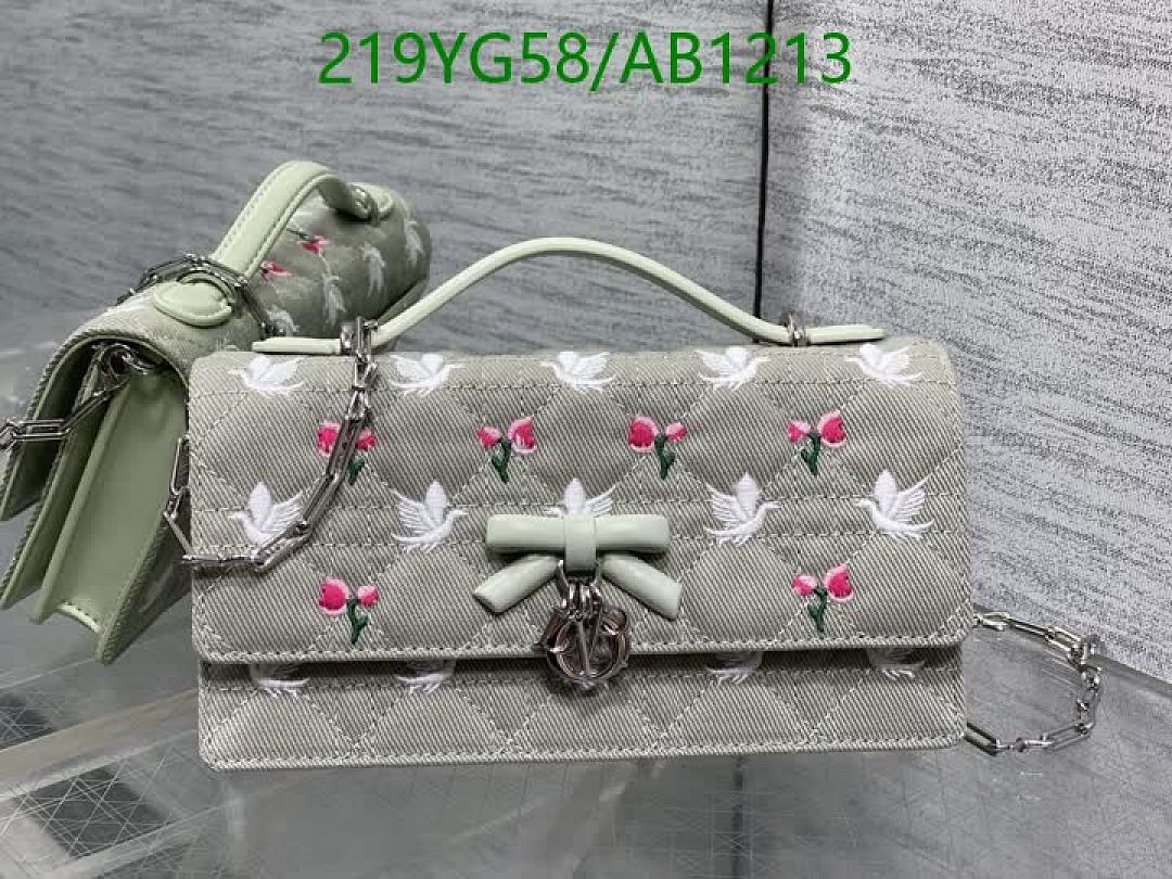 Dior-BagsMirror Quality Code: AB1213 $: 219USD
