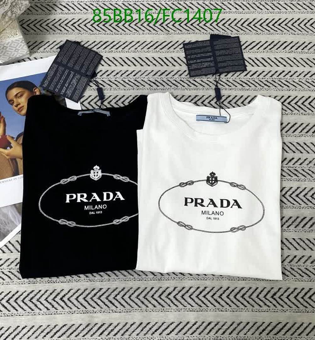 Prada-Clothing Code: FC1407 $: 85USD