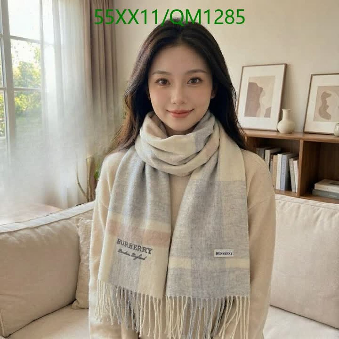 Burberry-Scarves Code: QM1285 $: 55USD