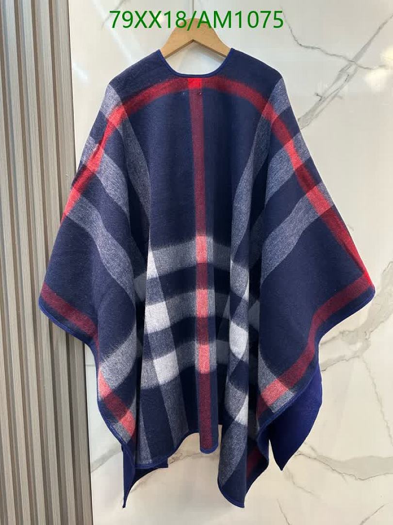 Burberry-Scarves Code: AM1075 $: 79USD