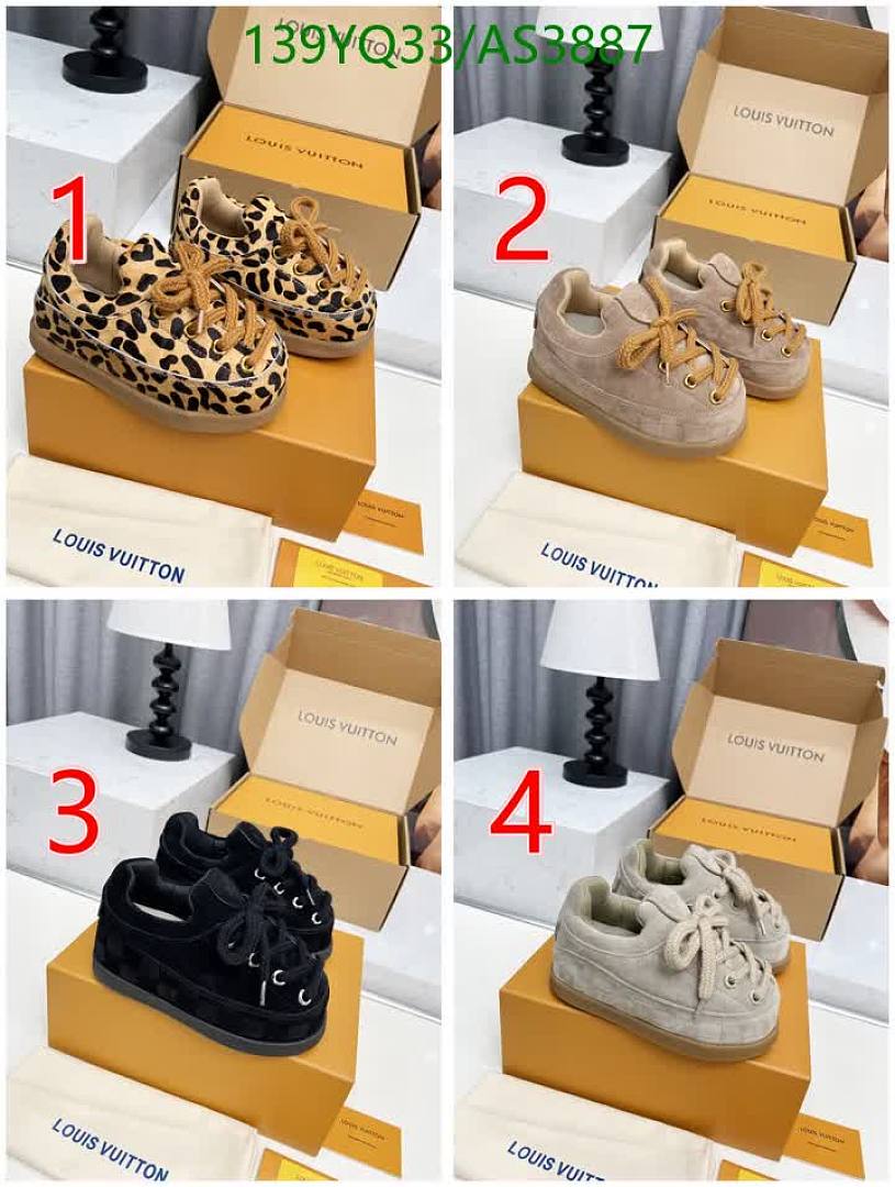 LV-Women Shoes Code: AS3887 $: 139USD