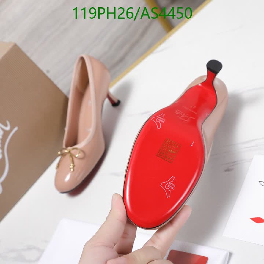 Christian Louboutin-Women Shoes Code: AS4450 $: 119USD