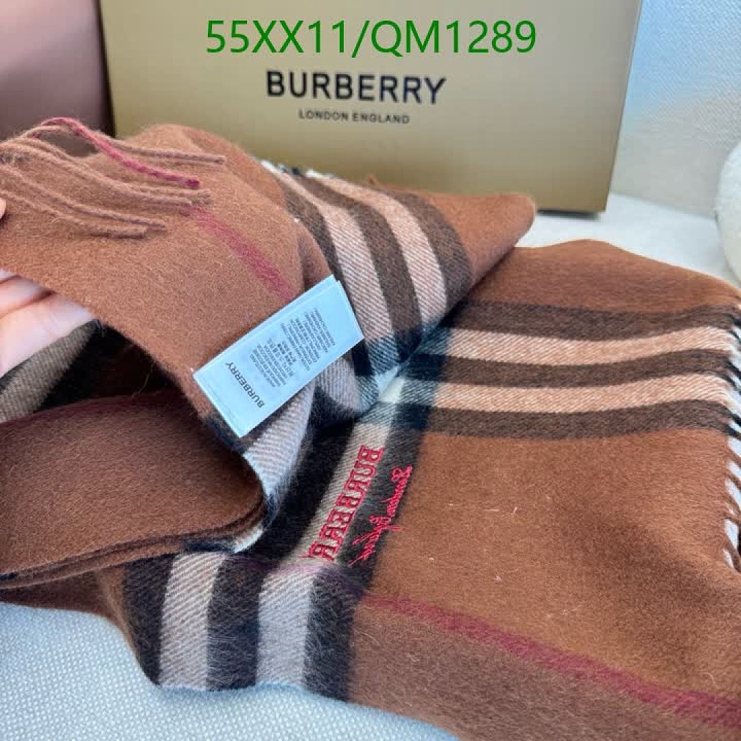 Burberry-Scarves Code: QM1289 $: 55USD