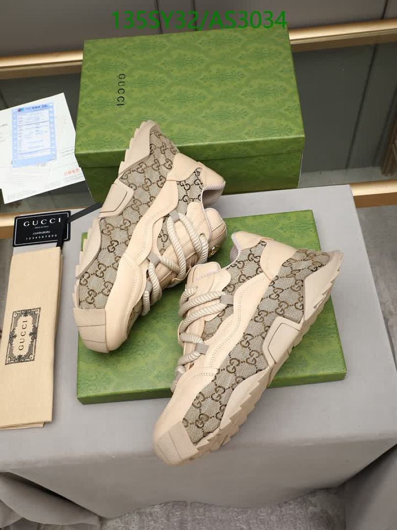 Gucci-Men shoes Code: AS3034 $: 135USD