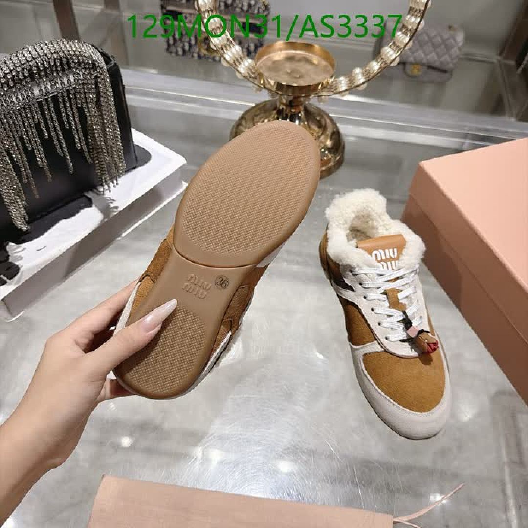 Miu Miu-Women Shoes Code: AS3337 $: 129USD