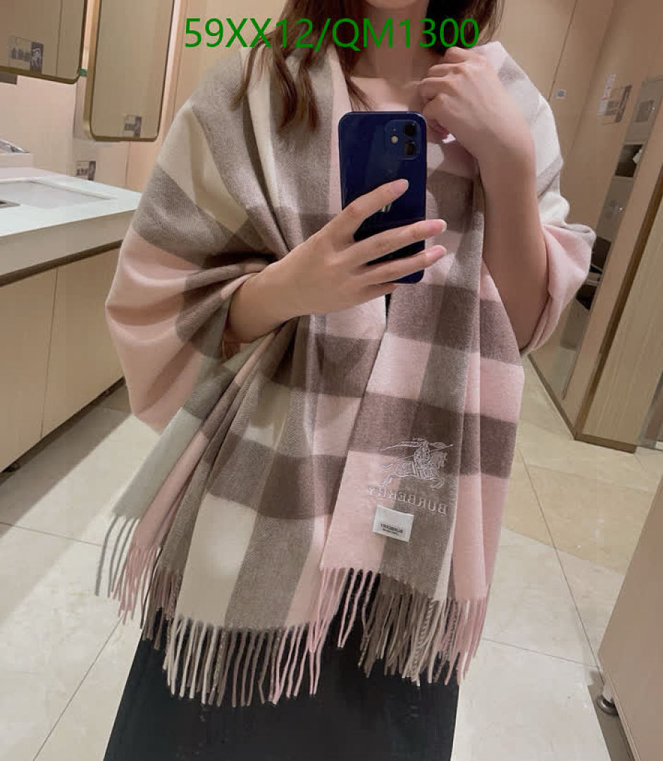 Burberry-Scarves Code: QM1300 $: 59USD