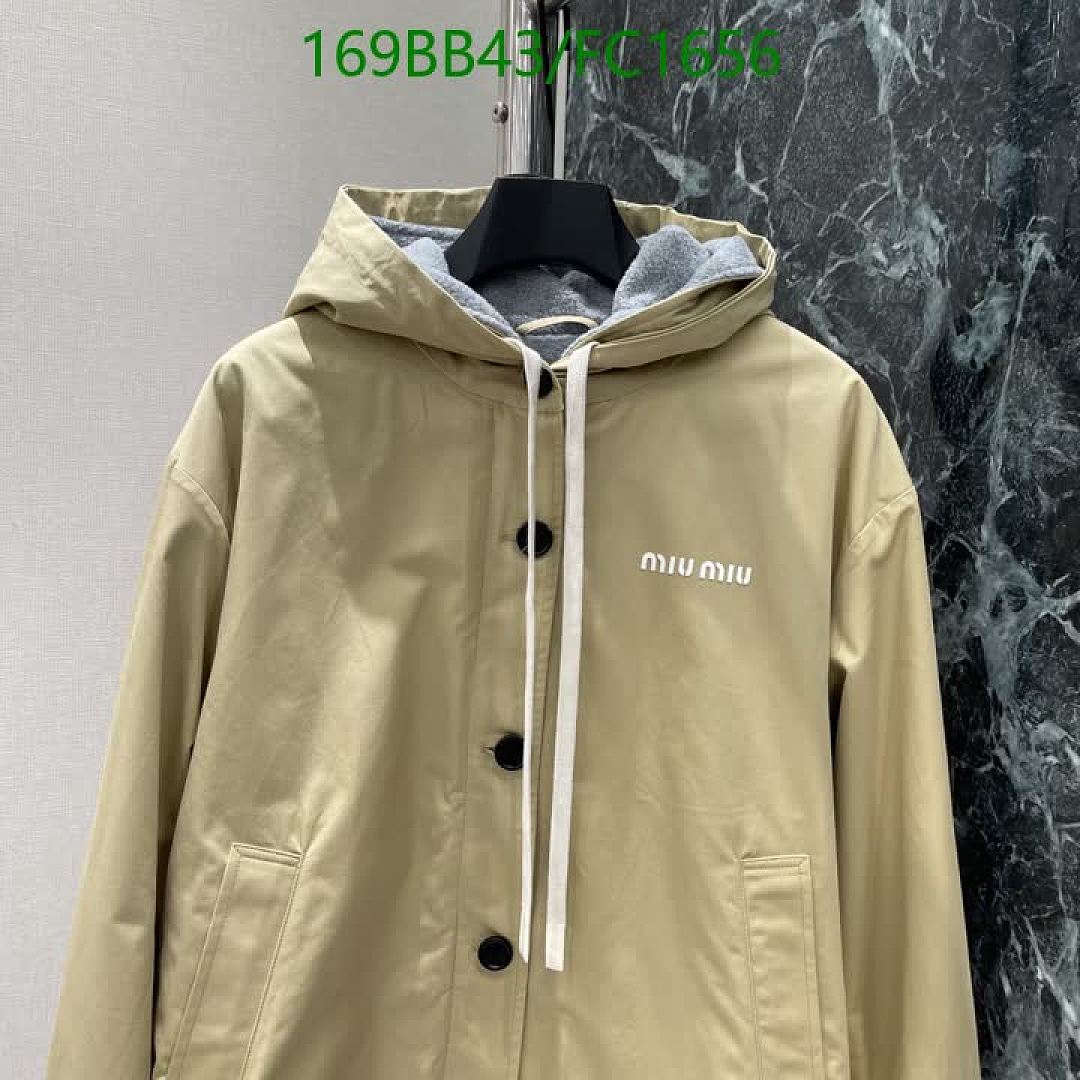 Miu Miu-Clothing Code: FC1656 $: 169USD