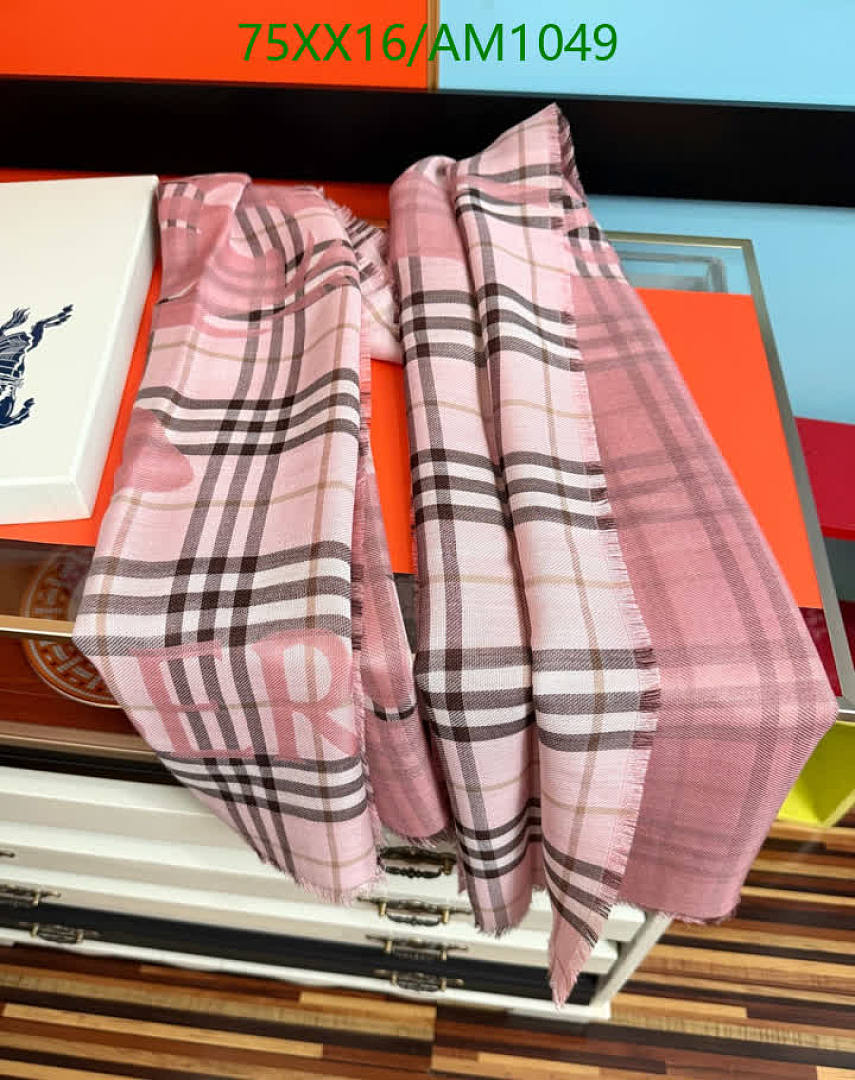 Burberry-Scarves Code: AM1049 $: 75USD
