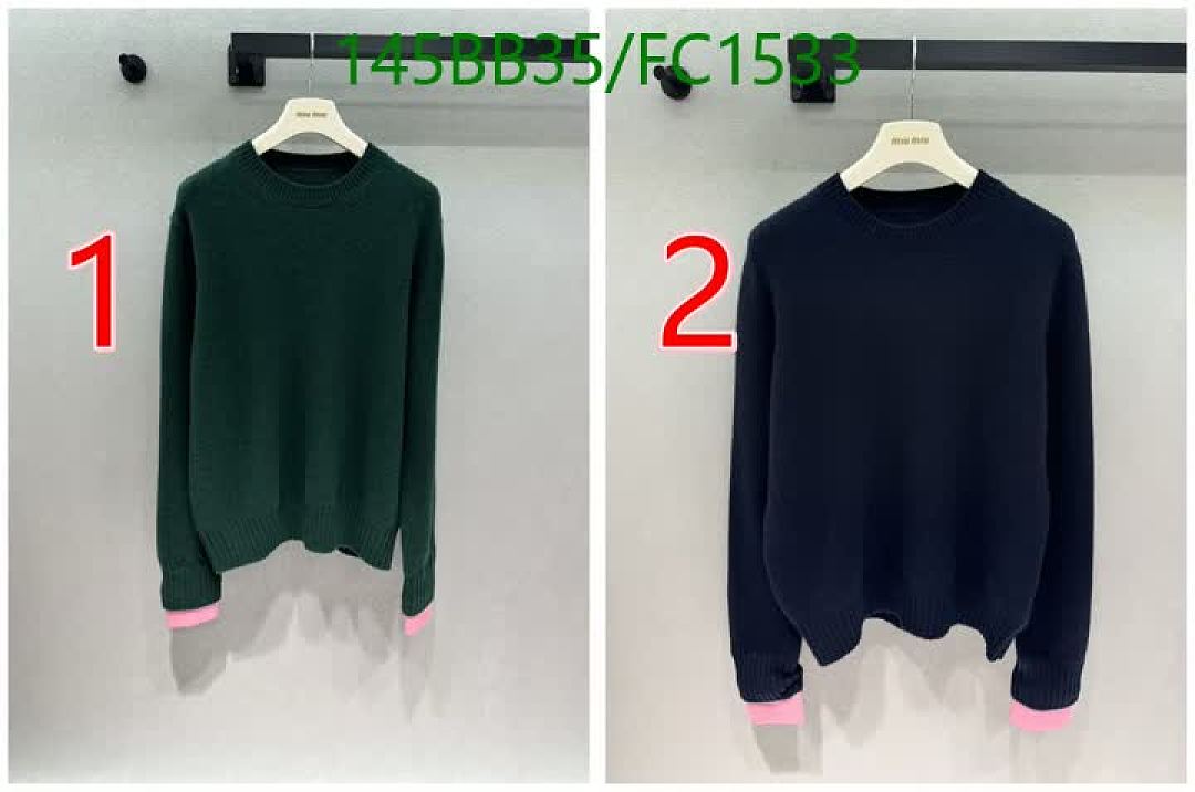 Miu Miu-Clothing Code: FC1533 $: 145USD