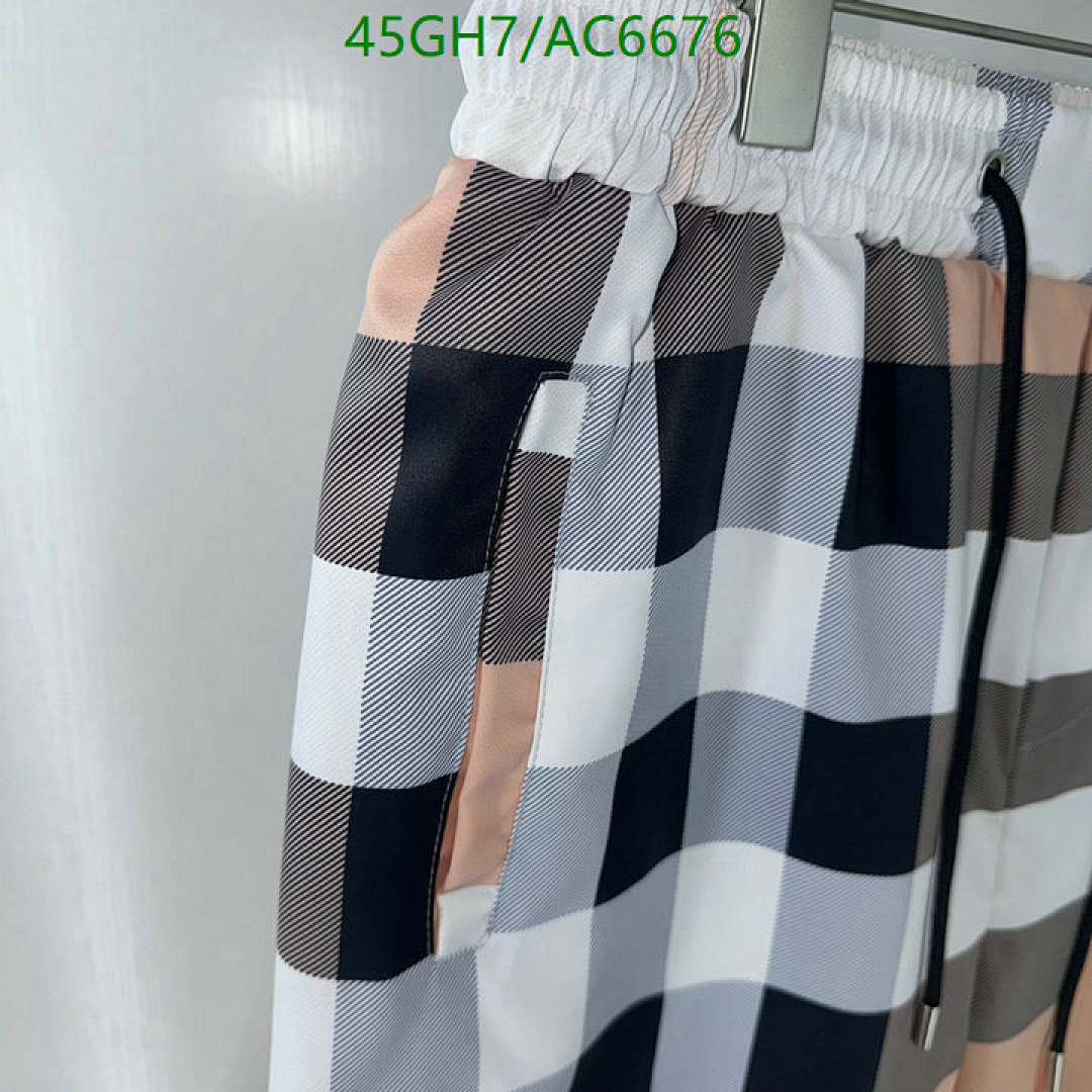 Burberry-Clothing Code: AC6676 $: 45USD