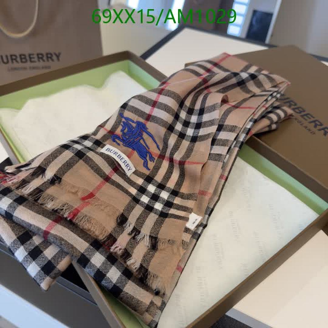 Burberry-Scarves Code: AM1029 $: 69USD