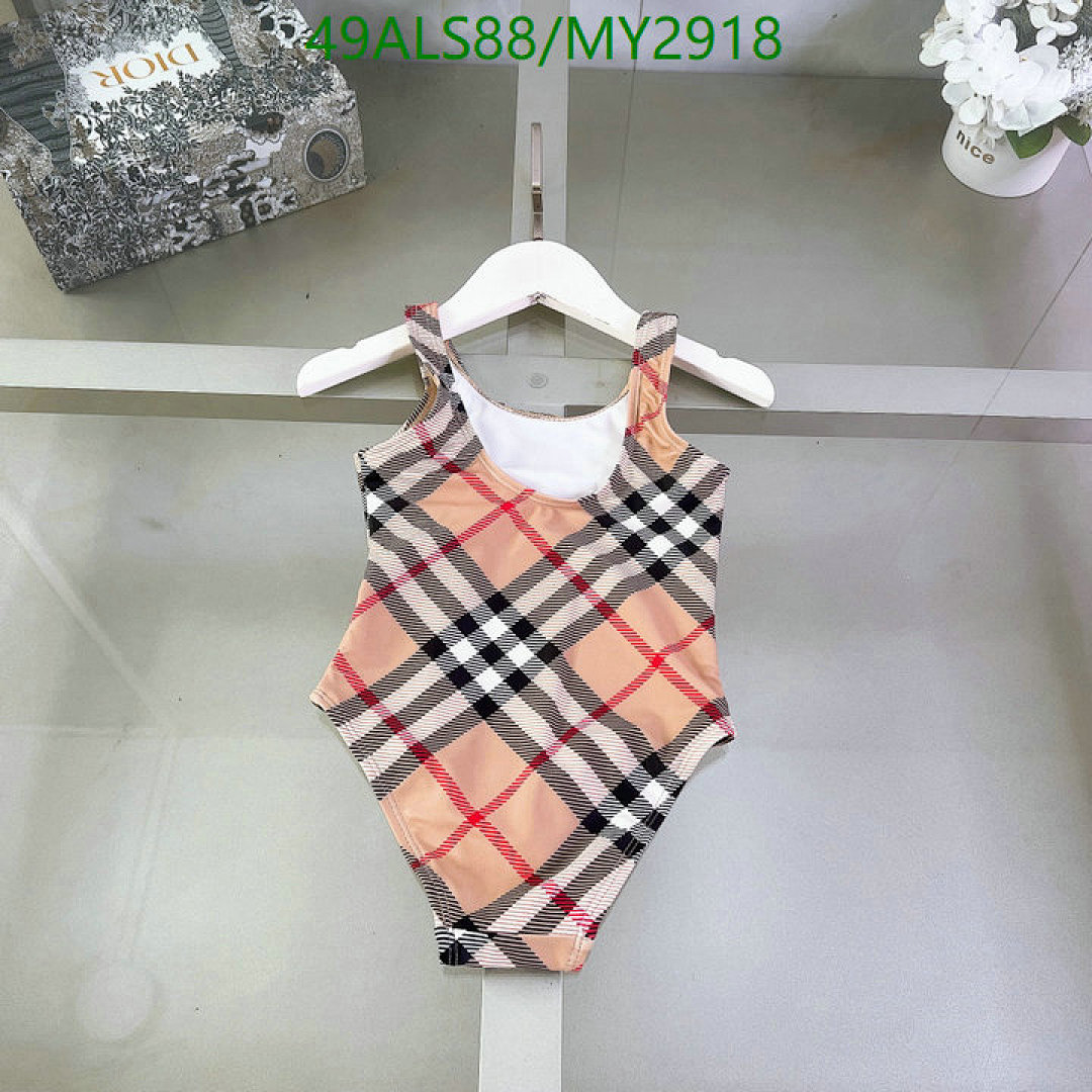Burberry-Clothing（Kids） Code: MY2918 $: 49USD