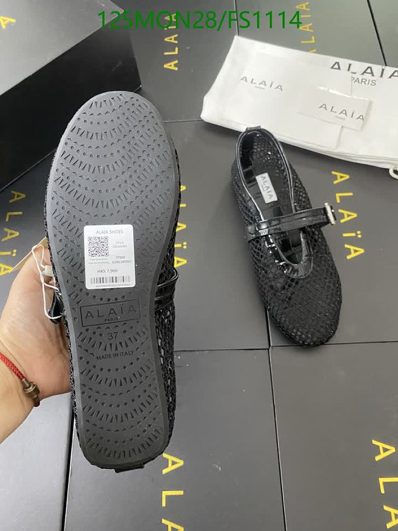 Alaia-Women Shoes Code: FS1114 $: 125USD
