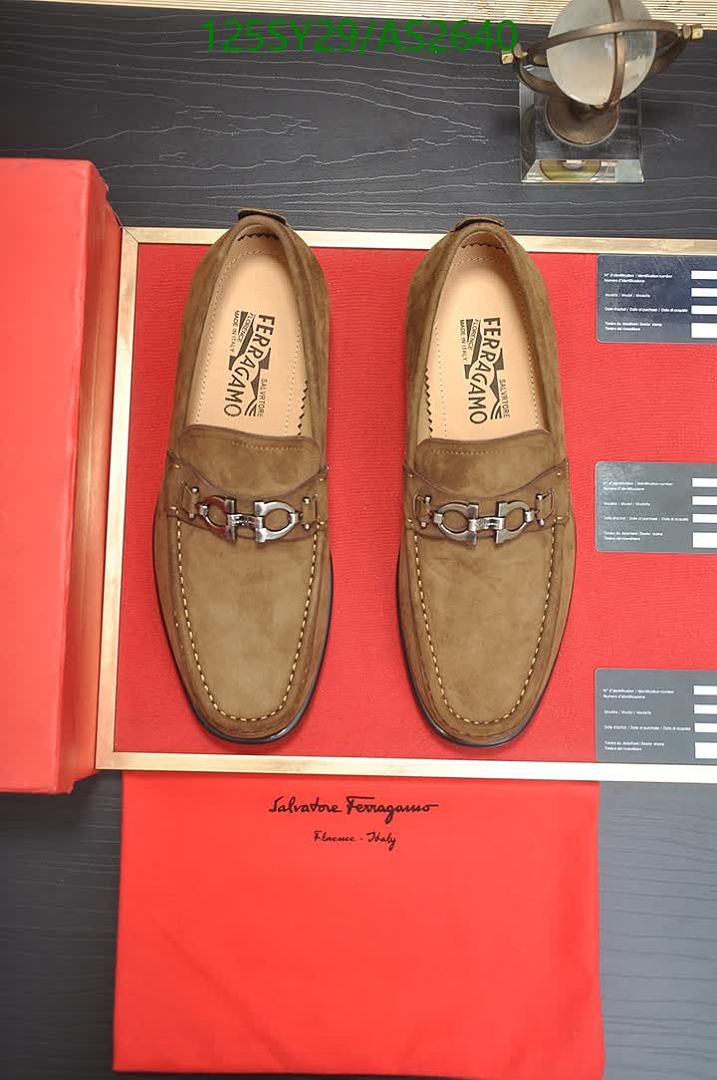 Ferragamo-Men shoes Code: AS2640 $: 125USD